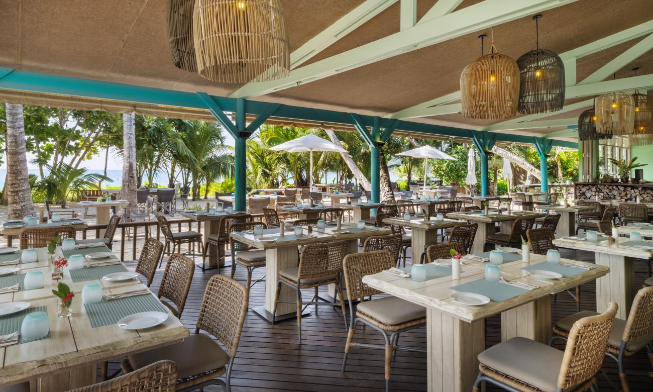 Interior of Beach Restaurant